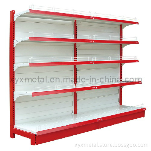 Supermarket Shelf Hypermarket Gondola Shelving Shop Fitting Metal Display Shelves
